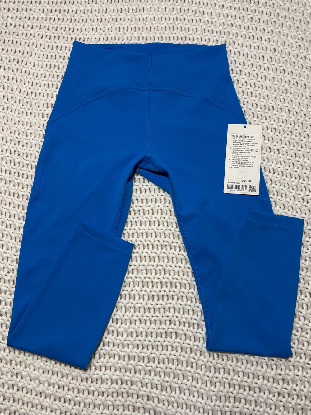 lululemon poolside instill hr tight 25” size 6